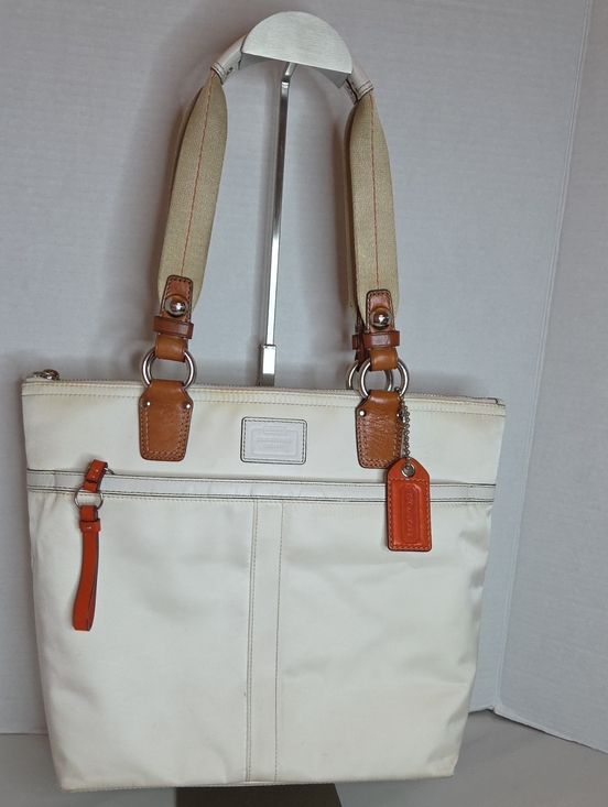 Coach Handbags - Coach Hamptons Satchel Tote Bag - Style 11745